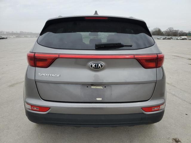 KNDPMCAC1J7450407 - 2018 KIA SPORTAGE LX GRAY photo 6