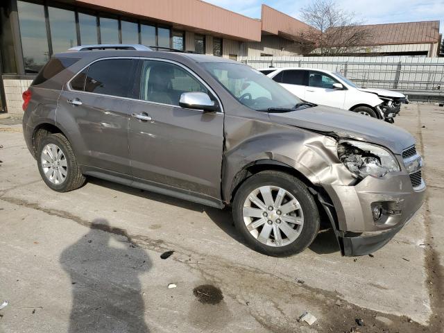 2CNALFEW8A6393195 - 2010 CHEVROLET EQUINOX LTZ TAN photo 4