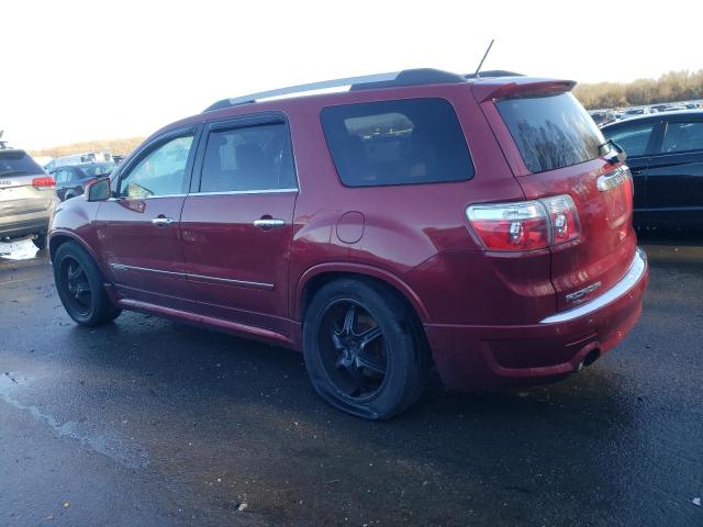 1GKKVTED6BJ275736 - 2011 GMC ACADIA DENALI RED photo 2