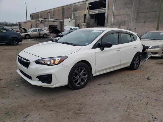 4S3GTAA60H3743976 - 2017 SUBARU IMPREZA WHITE photo 1