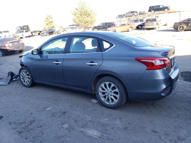 3N1AB7AP3KY338992 - 2019 NISSAN SENTRA S GRAY photo 2