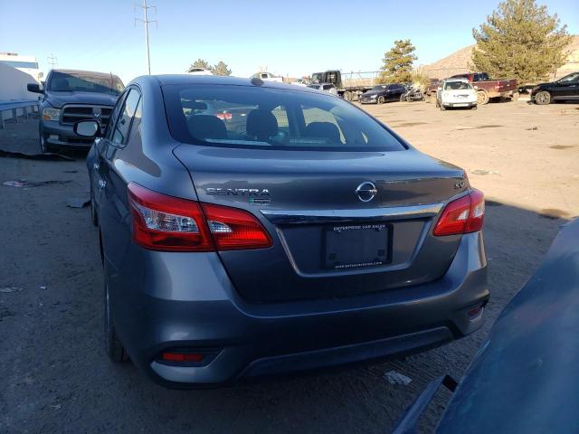 3N1AB7AP3KY338992 - 2019 NISSAN SENTRA S GRAY photo 6