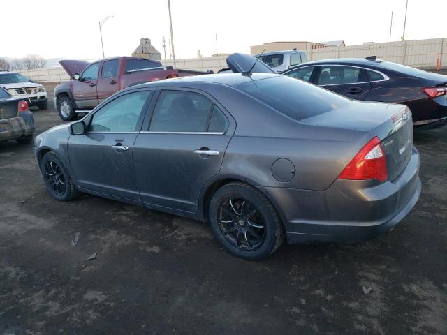 3FAHP0JG9BR114307 - 2011 FORD FUSION SEL GRAY photo 2