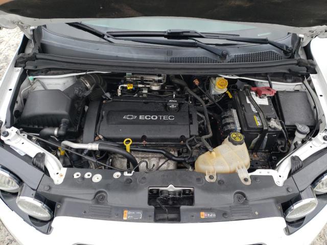 1G1JA6SGXF4183965 - 2015 CHEVROLET SONIC LS WHITE photo 11