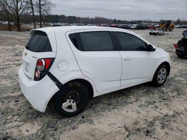 1G1JA6SGXF4183965 - 2015 CHEVROLET SONIC LS WHITE photo 3