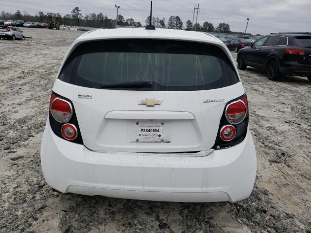 1G1JA6SGXF4183965 - 2015 CHEVROLET SONIC LS WHITE photo 6