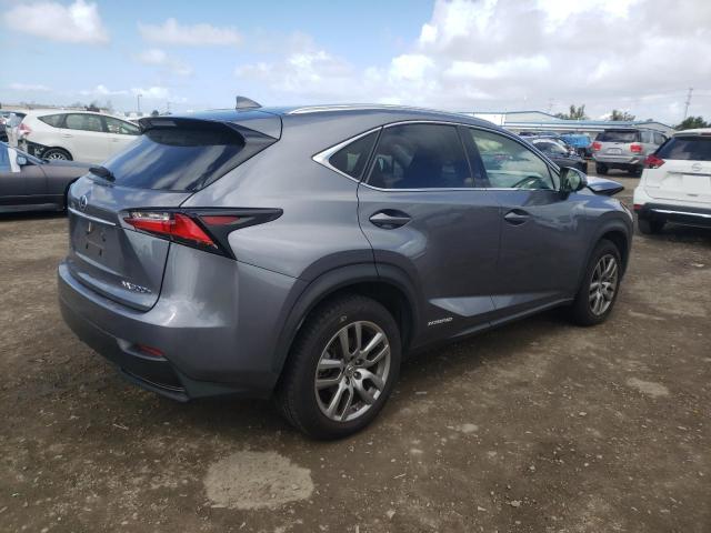 JTJBJRBZ2G2044731 - 2016 LEXUS NX 300H GRAY photo 3