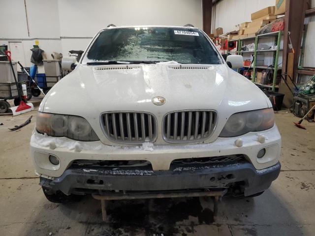 5UXFB53546LV28137 - 2006 BMW X5 4.4I WHITE photo 5