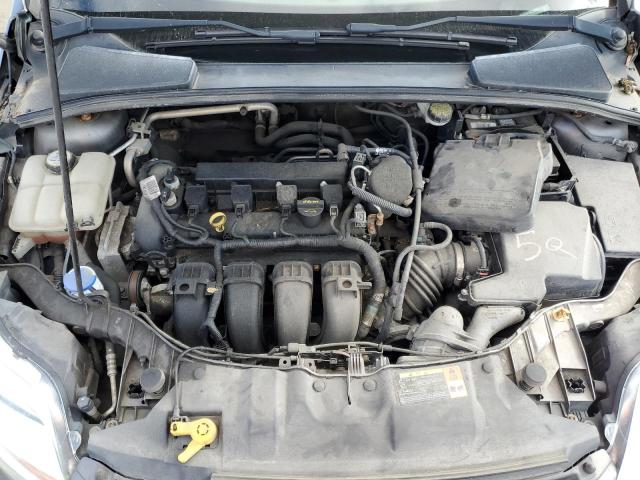 1FAHP3F29CL469511 - 2012 FORD FOCUS SE SILVER photo 11