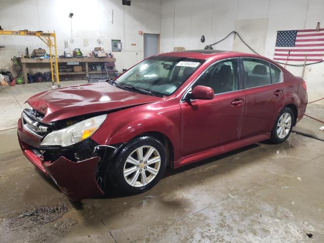 4S3BMCG65A3210344 - 2010 SUBARU LEGACY 2.5I PREMIUM BURGUNDY photo 1