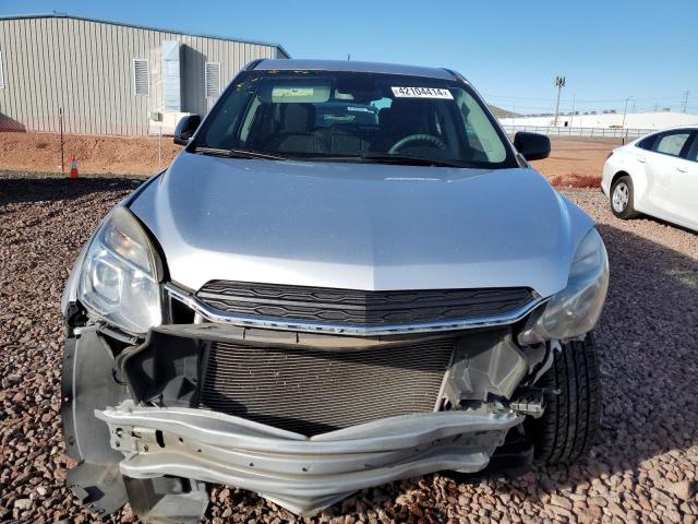 2GNALBEKXG6111889 - 2016 CHEVROLET EQUINOX LS SILVER photo 5