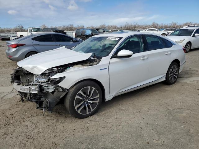 1HGCV3F43LA012346 - 2020 HONDA ACCORD HYBRID EX WHITE photo 1