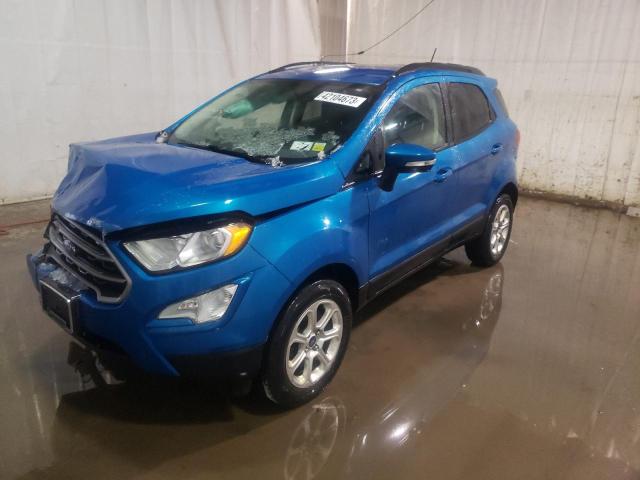 MAJ6S3GL7KC310272 - 2019 FORD ECOSPORT SE BLUE photo 1