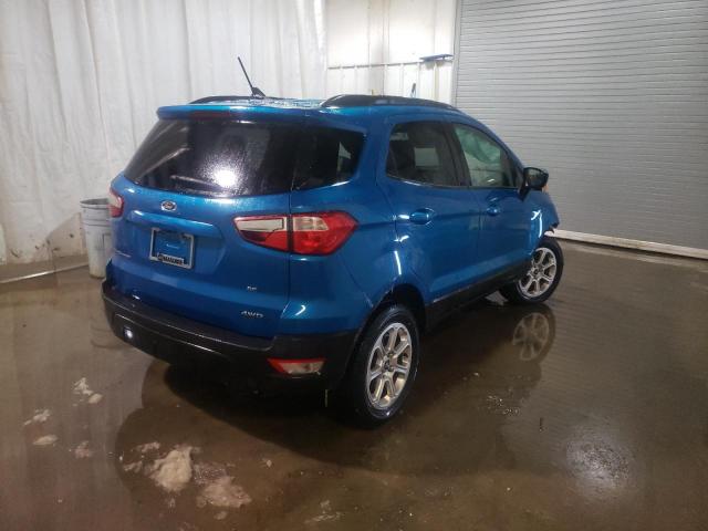 MAJ6S3GL7KC310272 - 2019 FORD ECOSPORT SE BLUE photo 3