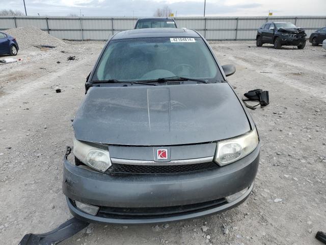 1G8AK52F14Z202466 - 2004 SATURN ION LEVEL 3 GRAY photo 5