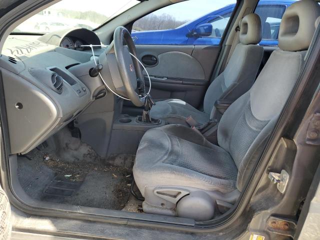 1G8AK52F14Z202466 - 2004 SATURN ION LEVEL 3 GRAY photo 7