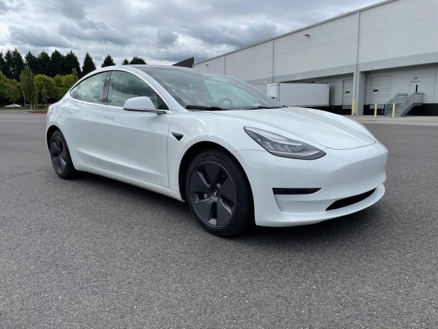 5YJ3E1EA6LF804430 - 2020 TESLA MODEL 3 WHITE photo 1