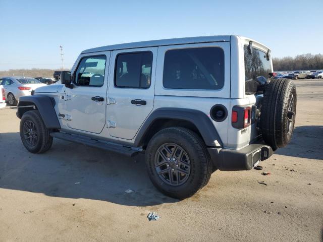 1C4PJXDN0RW169469 - 2024 JEEP WRANGLER SPORT SILVER photo 2