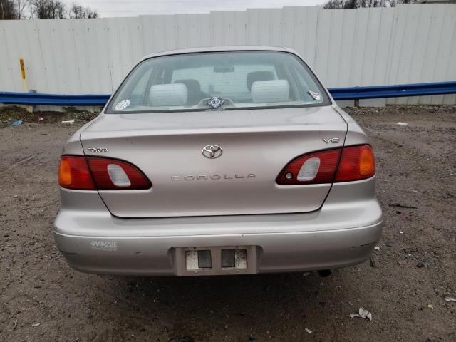 2T1BR12E8XC241317 - 1999 TOYOTA COROLLA VE TAN photo 6