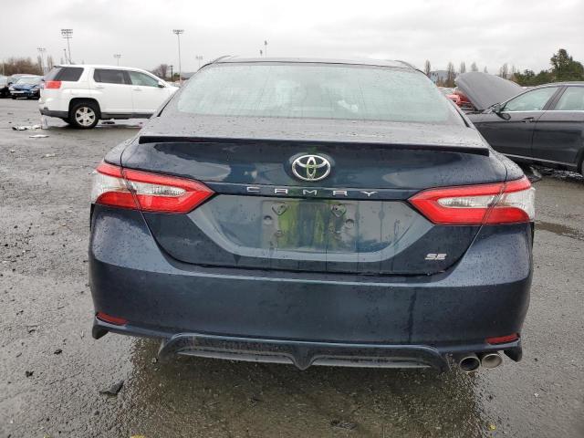 4T1B11HK5JU658873 - 2018 TOYOTA CAMRY L BLUE photo 6