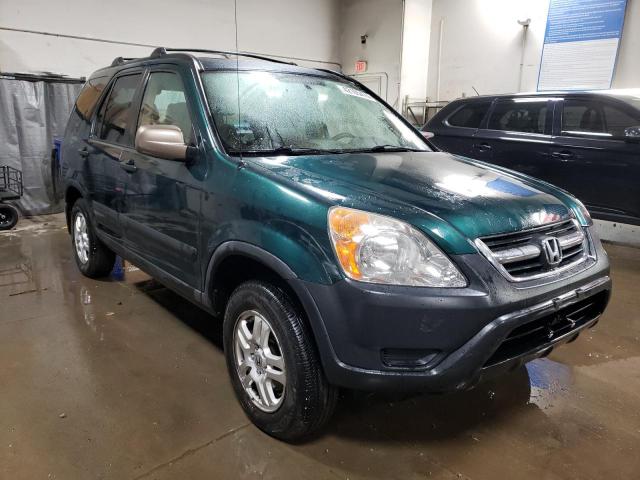 JHLRD78884C047508 - 2004 HONDA CR-V EX GREEN photo 4