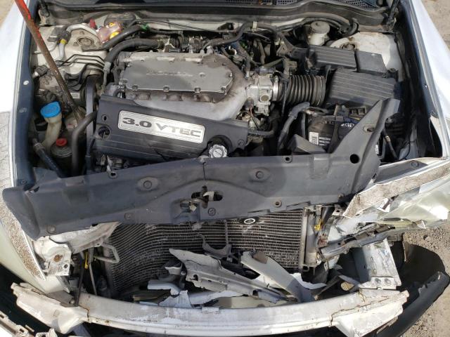 1HGCM82683A020126 - 2003 HONDA ACCORD EX WHITE photo 11