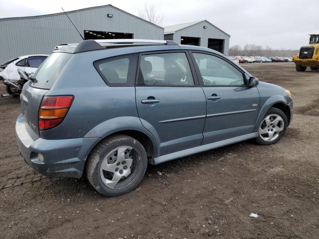 5Y2SL658X7Z428147 - 2007 PONTIAC VIBE BLUE photo 3