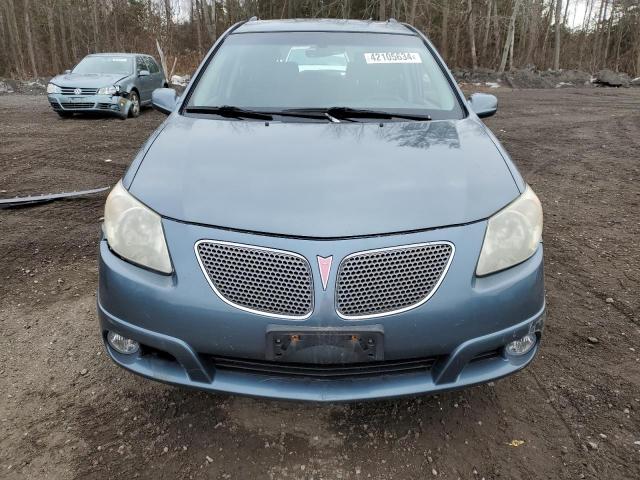 5Y2SL658X7Z428147 - 2007 PONTIAC VIBE BLUE photo 5