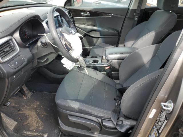 5XYPGDA32KG461420 - 2019 KIA SORENTO L SILVER photo 7