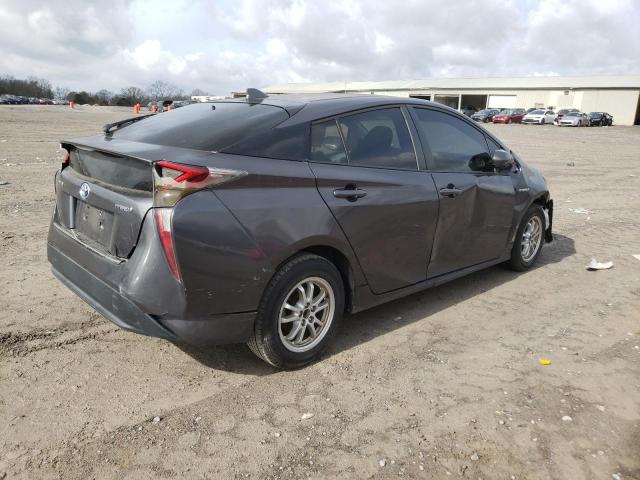 JTDKBRFU3G3508862 - 2016 TOYOTA PRIUS CHARCOAL photo 3