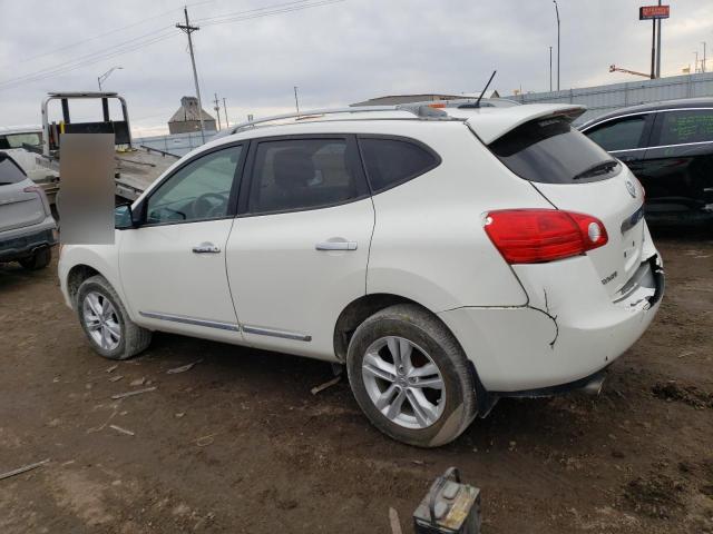 JN8AS5MV0CW385132 - 2012 NISSAN ROGUE S WHITE photo 2