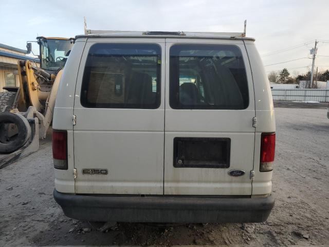 1FTNE14W27DB28576 - 2007 FORD ECONOLINE E150 VAN WHITE photo 6