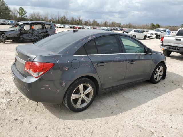 1G1PE5SBXD7107445 - 2013 CHEVROLET CRUZE LT GRAY photo 3