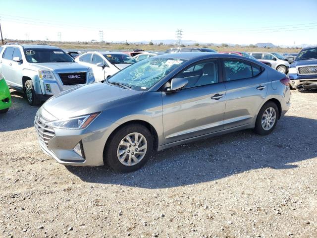 KMHD74LF6KU808302 - 2019 HYUNDAI ELANTRA SE GRAY photo 1