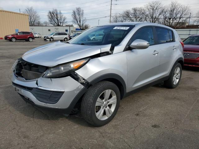 KNDPB3A23C7266666 - 2012 KIA SPORTAGE BASE SILVER photo 1