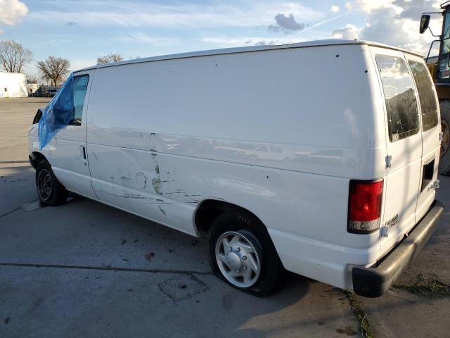 1FTNE1EW9DDB05578 - 2013 FORD ECONOLINE E150 VAN WHITE photo 2