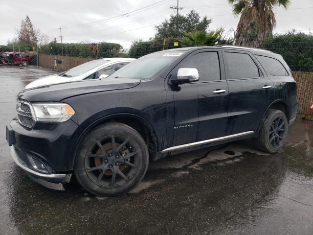 1C4RDJEG7HC806063 - 2017 DODGE DURANGO CITADEL BLACK photo 1