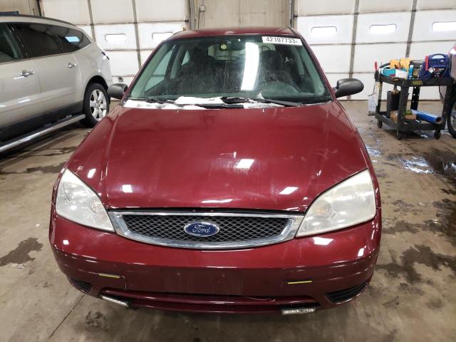 1FAFP31N17W195976 - 2007 FORD FOCUS ZX3 RED photo 5