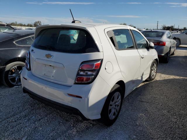 1G1JG6SB5L4121436 - 2020 CHEVROLET SONIC WHITE photo 3