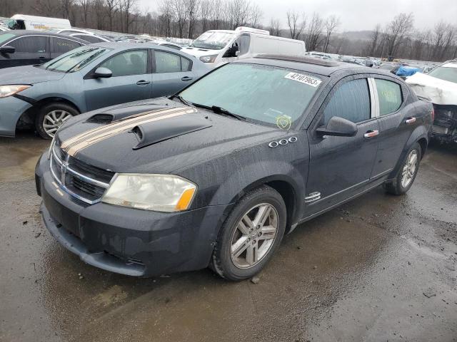 1B3LC56R18N286898 - 2008 DODGE AVENGER SXT BLACK photo 1