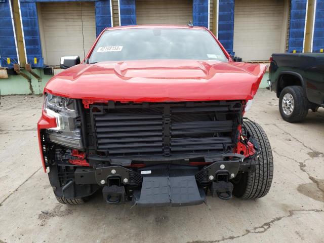 1GCPYJEK0NZ150524 - 2022 CHEVROLET SILVERADO K1500 LT-L RED photo 5