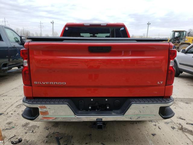 1GCPYJEK0NZ150524 - 2022 CHEVROLET SILVERADO K1500 LT-L RED photo 6