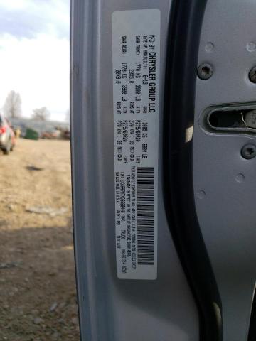 1C6RR7NTXDS668446 - 2013 RAM 1500 LARAMIE SILVER photo 12