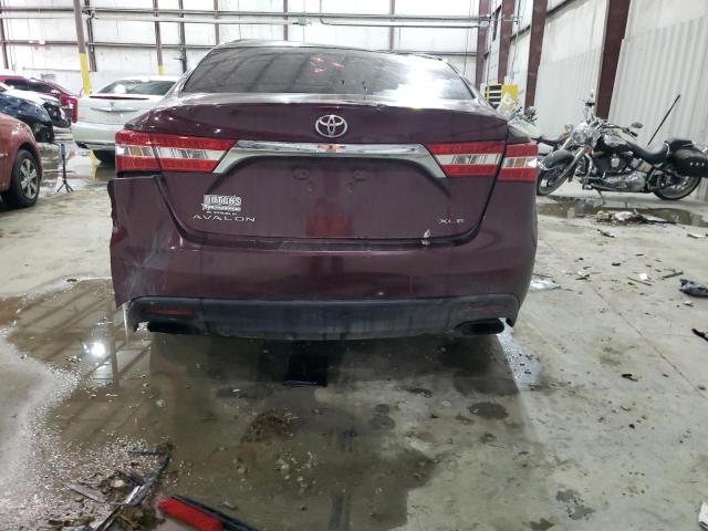 4T1BK1EB1DU043890 - 2013 TOYOTA AVALON BASE MAROON photo 6