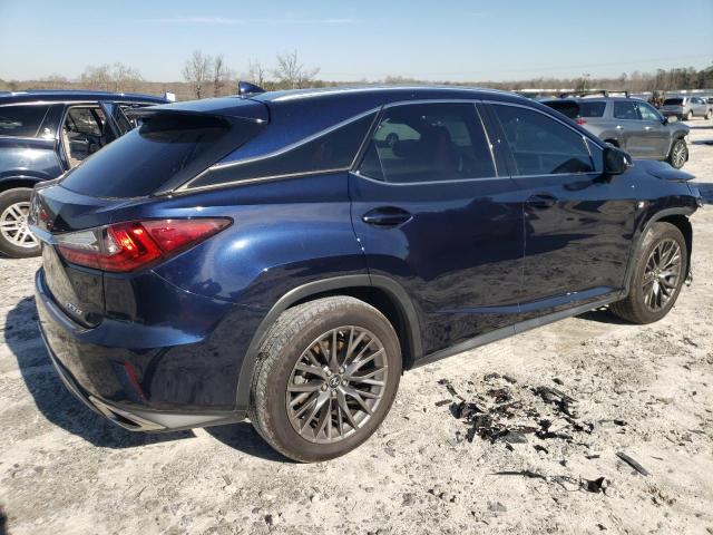 2T2BZMCA9GC036291 - 2016 LEXUS RX 350 BASE BLUE photo 3