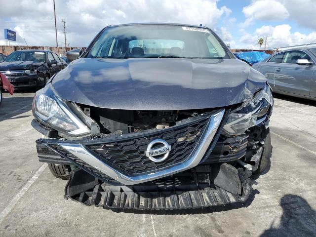 3N1AB7AP4KY291553 - 2019 NISSAN SENTRA S GRAY photo 5