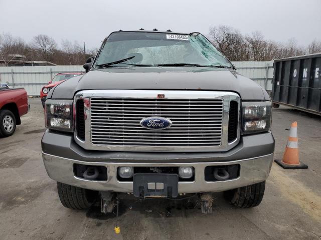 1FTWX31P45EA29014 - 2005 FORD F350 SRW SUPER DUTY GRAY photo 5