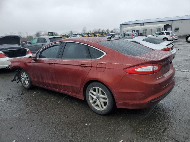 3FA6P0HD0ER362890 - 2014 FORD FUSION 4D SE BURGUNDY photo 2