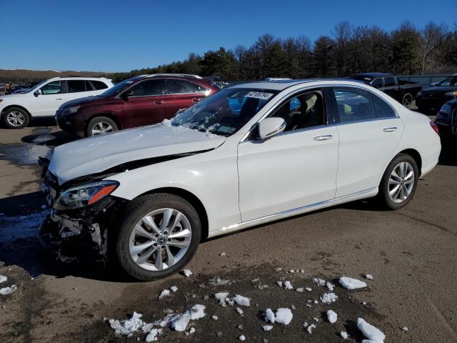 55SWF8EB5LU323255 - 2020 MERCEDES-BENZ C 300 4MATIC WHITE photo 1