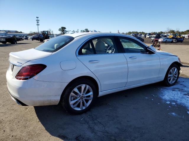 55SWF8EB5LU323255 - 2020 MERCEDES-BENZ C 300 4MATIC WHITE photo 3